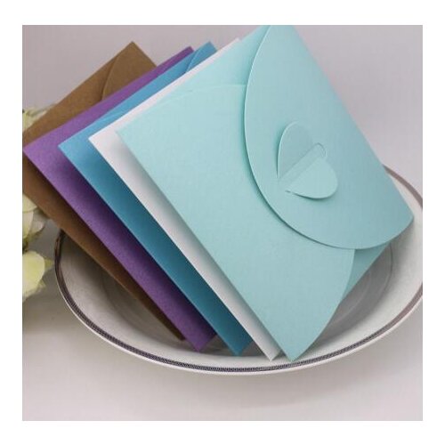 50pcs/lot Kraft Paper Envelope Bag Packaging for Single CD