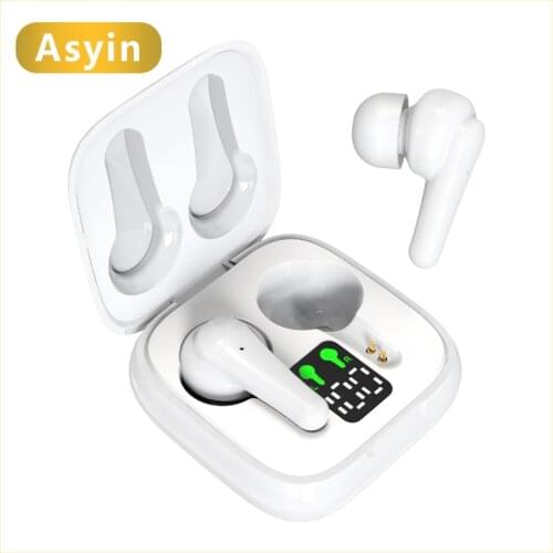 J6 Wireless Headphones Bluetooth 5.2 Earphones Mini Earbuds Sport Handsfree Headset With Charging Box For All Smart Phone