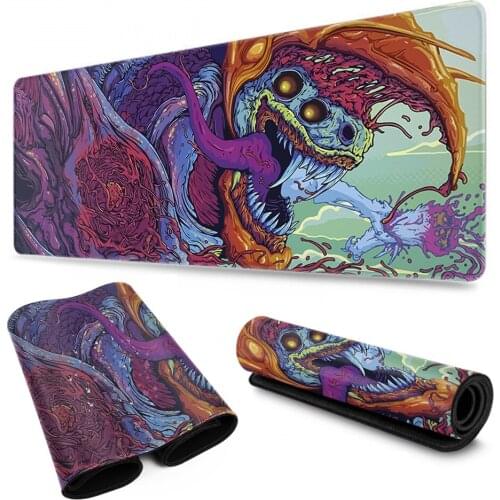 Rakoon Extra Large Mouse Pad Big Computer Gaming Mousepad Anti-Slip Natural Rubber with Locking Edge Gaming Mouse Mat