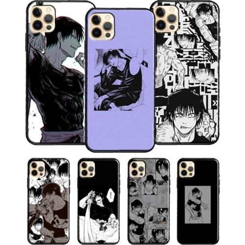 Toji Fushiguro Jujutsu Kaisen Anime Case For Apple iPhone 11 12 Pro Max mini 6S 7 8 Plus XR X XS MAX SE 2020 Back Cover Coque
