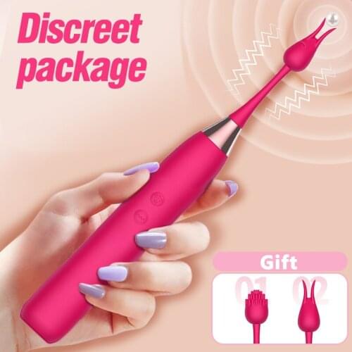G-spot Clitoris Vibrator Powerful Clitoral Vagina Nipple Stimulator for Quick Orgasm Adult Sex Toys for Women Masturbation