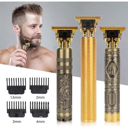 Hair Clippers Professional Hair Cutting Machine Hair Beard Trimmer for Men Barber Shop Electric Shaving T-Outliner Men