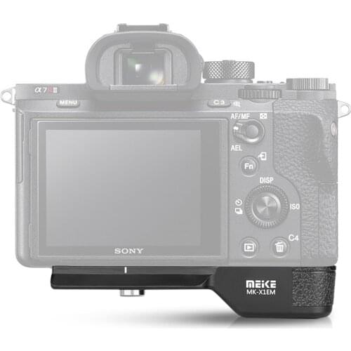 Meike X1EM Metal Handle Battery Grip Mirrorless Camera Hand Grip MK-X1EM for a9 a7mⅢ a7RⅢ a7RⅡ a7Ⅱ a7sⅡ