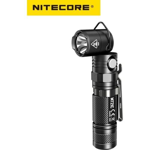 NITECORE MT21C Torch Anglelight CREE XP-L HD V6 1000LM 90Degree Adjustable Angle Head LED Flashlight by 18650 Battery