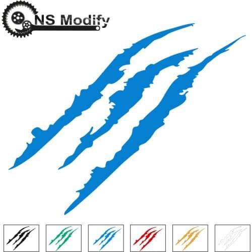 NS Modify 40cm*12cm Car Reflective Monster Sticker Monster Scratch Stripe Claw Marks Car Auto Headlight Vinyl Decal Car Sticker