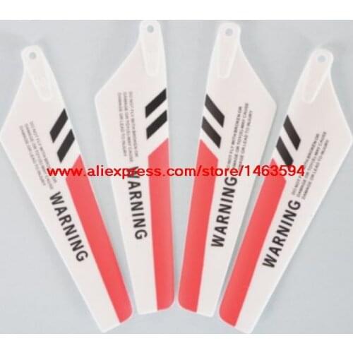 Wholesale Syma S107 S107G S107C RC Helicopter Spare Parts Main rotor (Red) Free Shipping