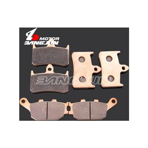Motorcycle Front Rear Metal Brake Pads For HONDA CB919 2002-2007 CB1000 1993-1997