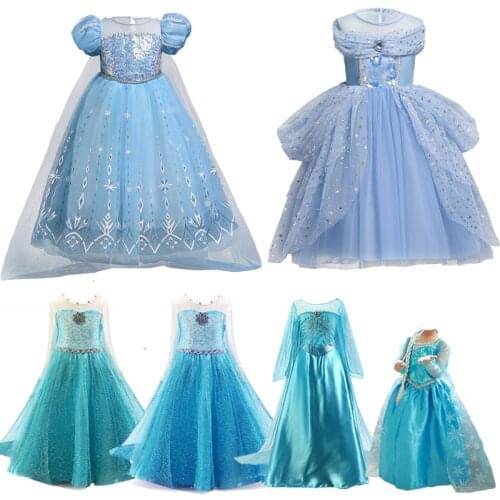 Pirincess Girl Dress Kids Halloween Cosplay Party Disguise Long Tulle Birthday Dress Cartoon Children Clothes Teen Girls Costume