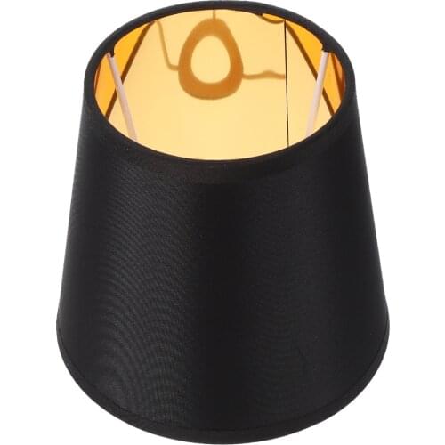 Dust-Proof Lampshade Simple Household Cloth Lamp Shades E14 Meson Screw Chandelier Wall Lamp Dust-Proof Covers Lampshade