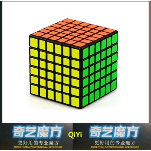 QiYi QIFan6S 6.75mm Magic Cube 6x6x6 Speed Game Speedcube Profession Puzzle 6x6 Cubes Childrens of Cubes Boys Education Toys