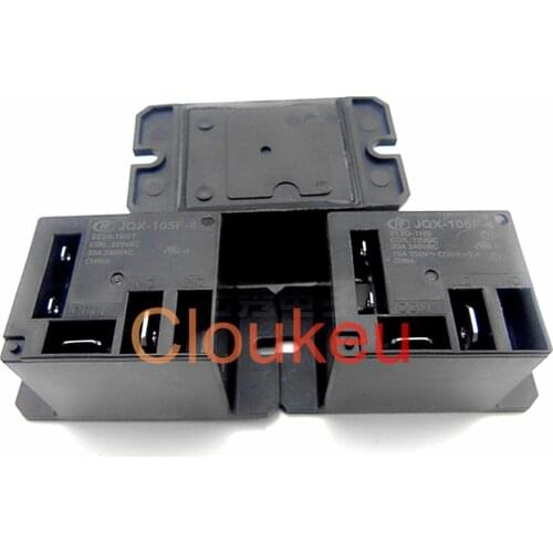 Relay HF105F- JQX-105F-4-012D 024D 220A-1HS 1ZS 12V 24V 220V 20A 30A