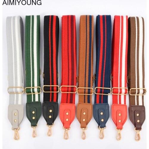 AIMIYOUNG Bag Strap Handbag Belt Wide Shoulder Bag Strap Replacement Strap Accessory Bags Part Adjustable Belt For Bag 130cm