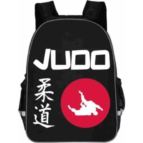 Cool Martial Arts JUDO Design Printing Backpacks for Teenages Girls Boys Children School Bags Supplies 3D mochila