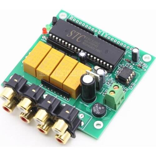 Assembly Intelligent 4-way audio source automatic input selection board Audio preamplifier board