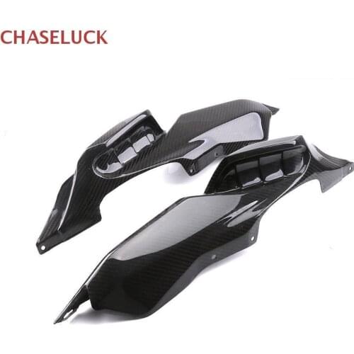 Carbon Fiber For Yamaha MT07 FZ07 MT-07 FZ-07 MT FZ 07 2013 2014-2016 Motorcycle Tailstock Seat Side Panel Cover Rear Tail Deco