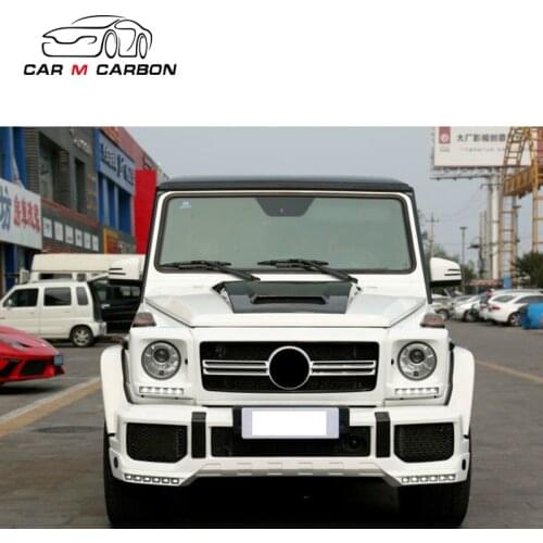 W463 G63 G65 front bumper cover carbon fiber G500 G55 G63 G65 carbon parts for W463