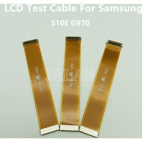 3pcs LCD Test Cable For Samsung G970 G973 G975 Note 8 9 S10 plus S10E Display Extented Testing Flex Cable