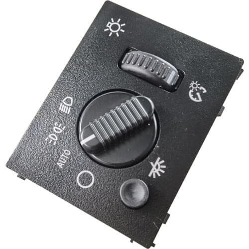 19381535 15194803 Front Light Dashboard Dimmer Dome Lamp Headlight Switch Durable Compatible with Cadillac-GMC Hummer F19A