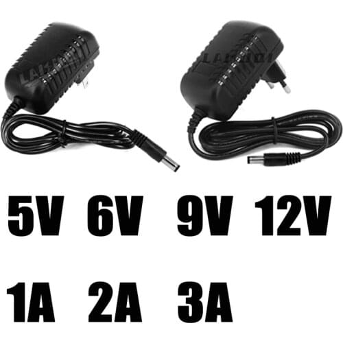 Power Adapter 5V 6V 9V 12V 1A 2A 3A AC to DC AC100-240V Universal Supply Charger for Led Lights Strips CCTV Router Special Offer