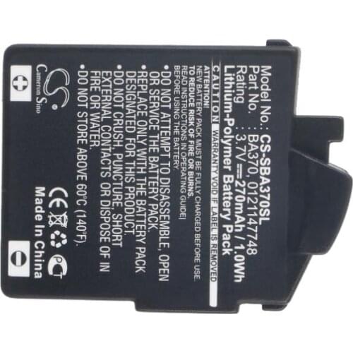 Cameron sino 270mah battery for SENNHEISER 450 TRAVEL 550 Travel MM 400 MM 400-X MM 450 MM 450-X MM 500-X MM 550 MM-550-X