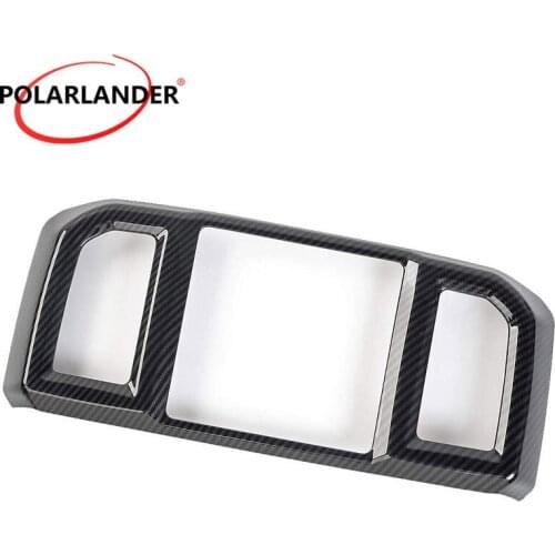 Car Accessories ABS For 2016 - 2019 Ford F150 Exhaust Vent Decorative Frame Rear Air Conditioning Vent Panel Trim 3 Colors 1 PC