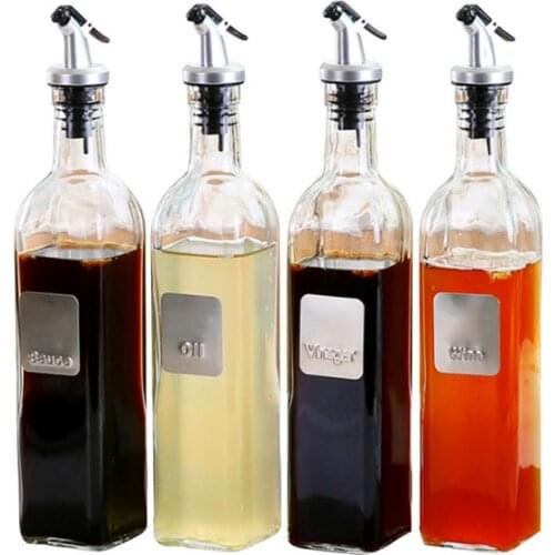 Seasoning Bottle Oil Bottle Sealed Leakproof Bottle Stopper Cork Seasoning Bottle Nozzle Sprayer Kitchen Tool специи и приправы