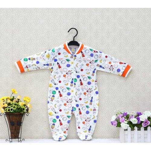 Baby Rompers for new born long sleeve zipper 100% cotton suits Children Clothes