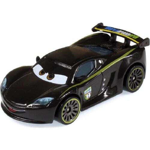 Disney Pixar Cars 3 Hamilton Jackson Storm Ramirez Lightning McQueen 1:55 Diecast Vehicle Metal Alloy Boy Kid Toys Xmas Gift