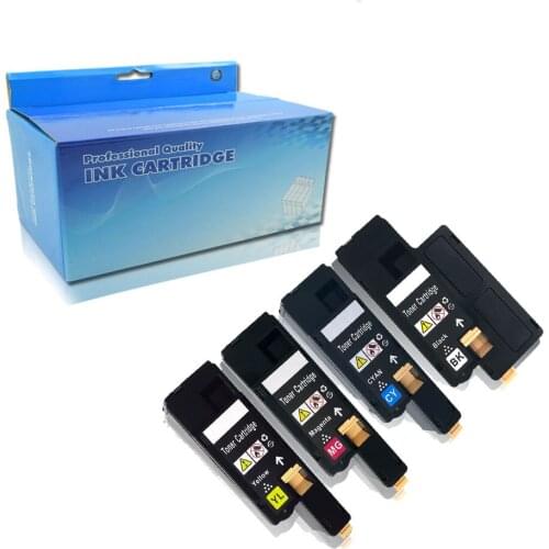 E525w compatible color toner cartridge set is suitable for Dell E525w E525 printer 593-BBJX high yield BK/C/M/Y
