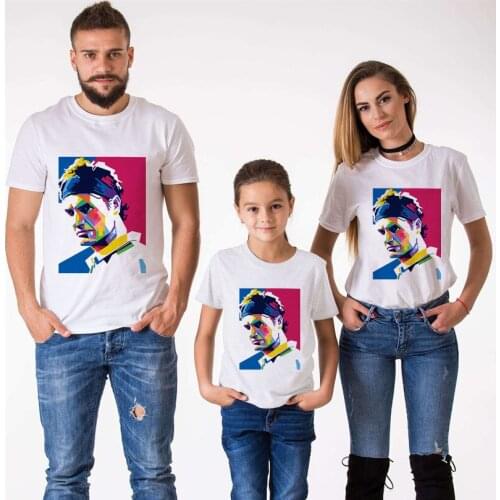 Federer T-Shirts Family Matching Clothes Mommy and Me Clothes Federer Short Sleeve T-Shirt Boys Clothes Federer Leisure Shirt