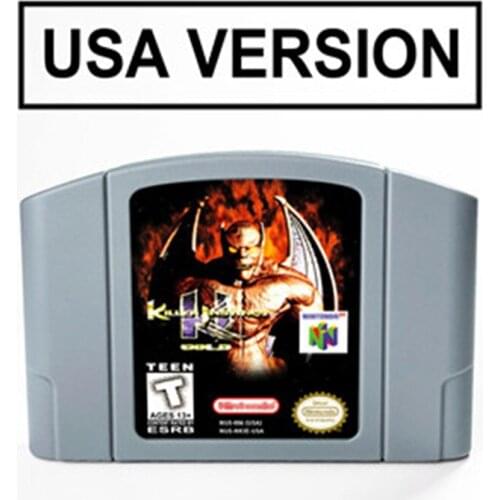 Killer Instinct Gold For 64 Bit Game Cartridge USA Version NTSC Format