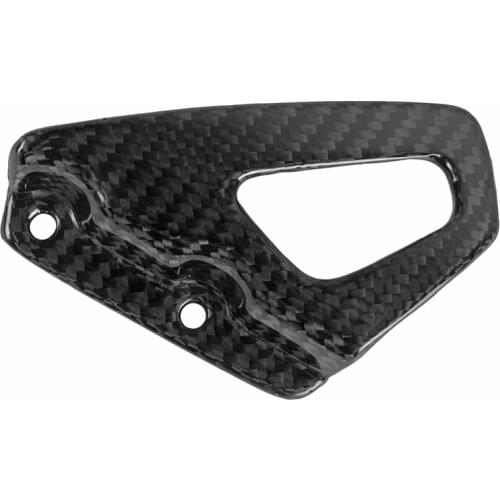 Motorcycle Carbon Fiber Front Heel Guard Foot Peg Mount Plate accessories for BMW R NINET R nine t R9t 2014 2015 2016 2017