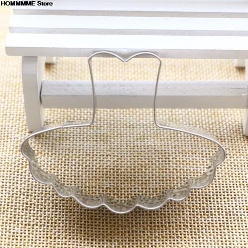 New creative Girl Favorite Cookie Cutter Cookie Cuttter Biscuit Mold Metal Ballet Dress