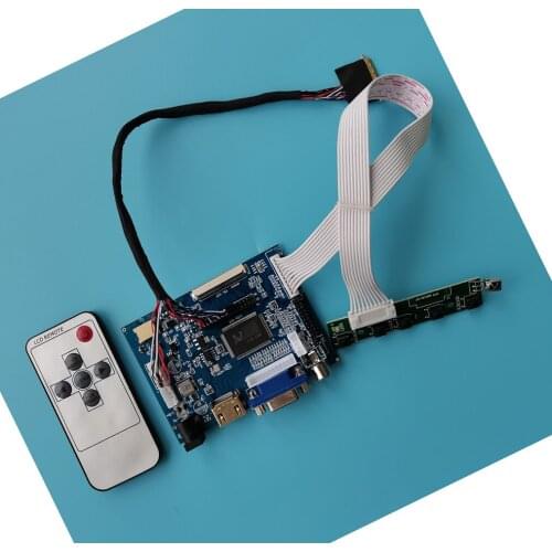 Kit Work For HSD140PHW1-B01/A00/A01/A02/B00 1366×768 remote Controller Board AV HDMI-compatible VGA Panel Screen Kit DIY