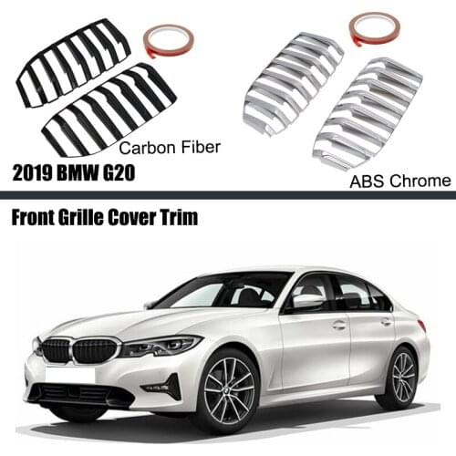 For BMW G20 2019 2020 2021 Car Front Sport Grill Kidney Grilles Auto Gloss Sports Star Styling Bumper Grilles Cover Trim Replace