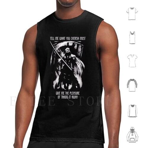Sephiroth Ff7 The One Winged Angel Tank Tops Vest Sleeveless Cloud Strife Sephiroth Vivi Orinitier Vincent Valentin Zack