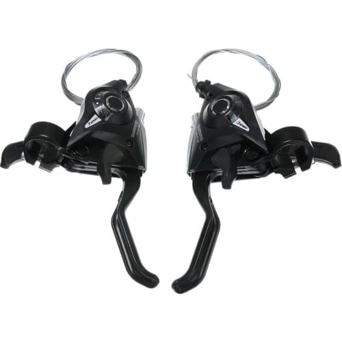 Bike Bicycle Derailleurs Disc Brake Pad Handle Crank Levers Bicycle Shifting Lever Left 3 Right 7 Speed Cycling Replacement