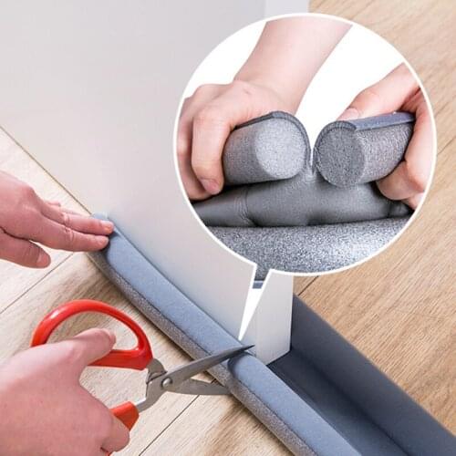 Door Bottom Seal Strip Stopper Home Studio Window Soundproofing Acoustic Panel Tape Band Weatherstrip Bedroom Accessories
