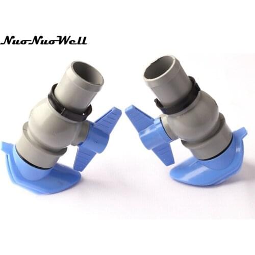 1pcs NuoNuoWell 1.5"(DN40) 3/2" Connector Drip Tape Fittings for Garden Greenhouse Micro Drip Irrigation Hose Pipe Connector