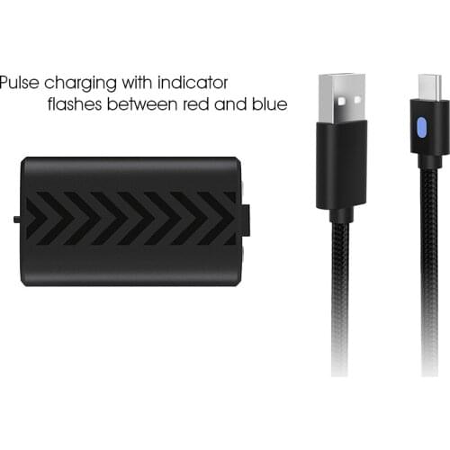 1200mah Rechargeable Battery For XBOX Series X S Controller Battery Pack With 3M Charging Cable