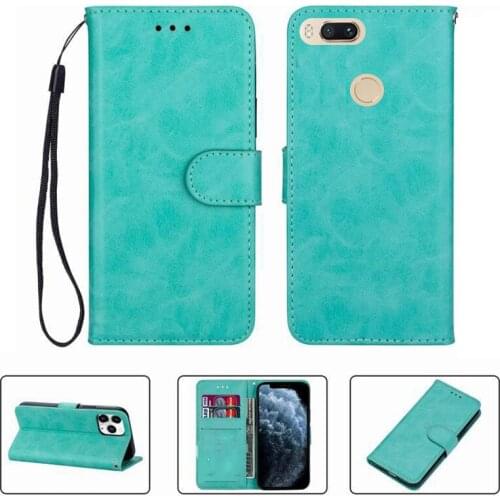 For Xiaomi Mi A1 5X MiA1 Mi5X MDG2 MDI2 Wallet Case High Quality Flip Leather Phone Shell Protective Cover Funda