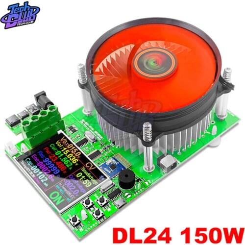 DL24/P Color 2.4" APP DC USB Tester Electronic Load 18650 Battery Capacity Monitor Discharge Charge Power Meter Supply Checker