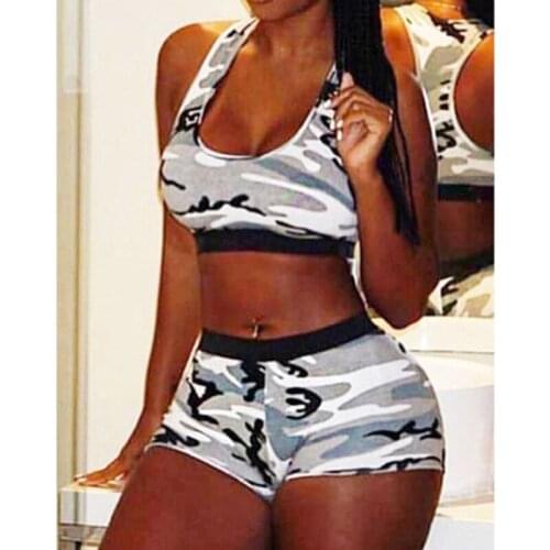 BreathableTracksuit Workout Clothes Summer Professional Fitness Running Sports Suits Female Yoga Vest Bra Fitness Pants Suit