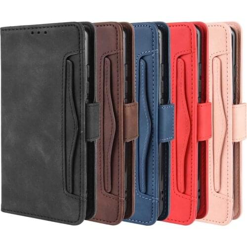 Leather phone case for Xiaomi mi CC9 pro / Note 10 / Note 10pro / redmi Note 8T Cover Flip card wallet with stand Retro Coque