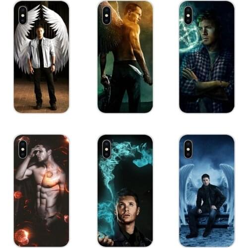 Soft Transparent Bag Case For Samsung Galaxy J1 J2 J3 J4 J5 J6 J7 J8 Plus 2018 Prime 2015 2016 2017 dean winchester supernatural