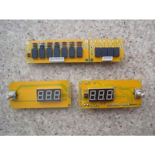 DIY kit) HIFI Remote Volume Control Kit 128 Steps Dual Display 50K