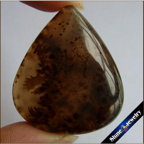 Trendy Women Men Christmas Gift Irregular Natural Stone Black Agates Necklaces Pendants Beads For Jewelry Making BS493