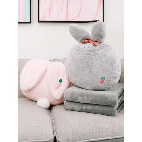 Pillow and Quilt Dual-Use Lunch Break Blanket Thickened Siesta Appliance Pillow