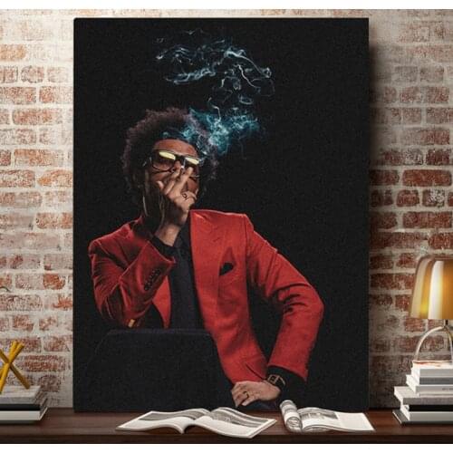 Canvas Painting The Weeknd Poster Painting Wall Art Canvas for Living Room Home Bedroom Study Dorm Decoration Prints
