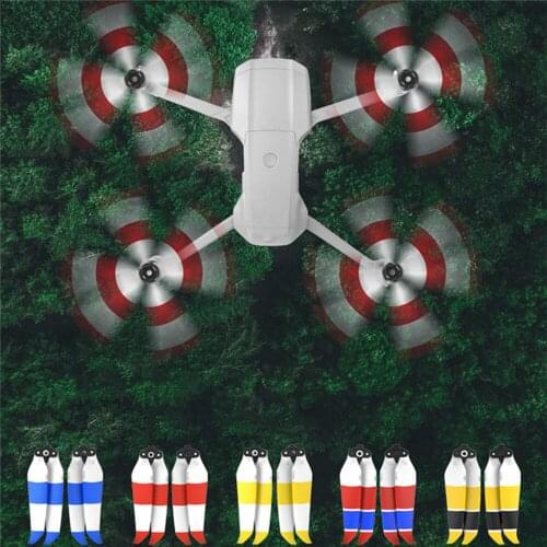 4pcs/set Propellers for DJI Mavic Air 2 Quick Release Blade Props Low Noise Colored Propellers for Mavic Air 2 Spare Parts